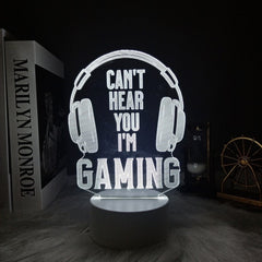 3D Room Desk Night Light