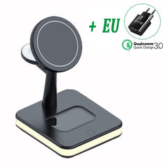 3 In 1 Magnetic Wireless Charger Stand